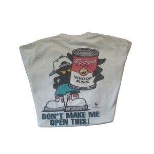 Vintage 90s Whoop A$$ Inc Humor Funny Tee Bourbon Street New Orleans